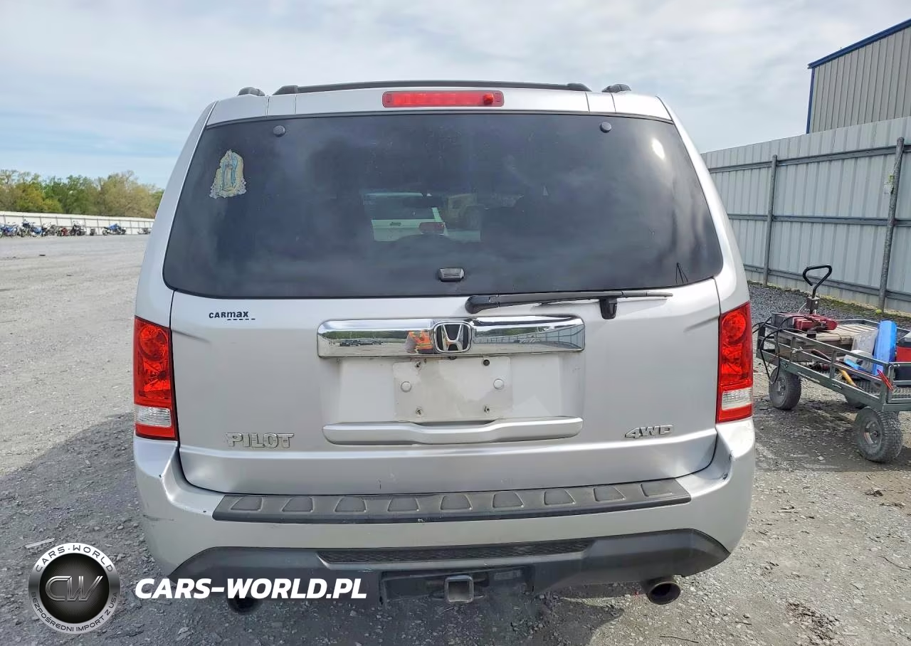 2012 Honda Pilot Exl VIN:5FNYF4H56CB029341 - 6