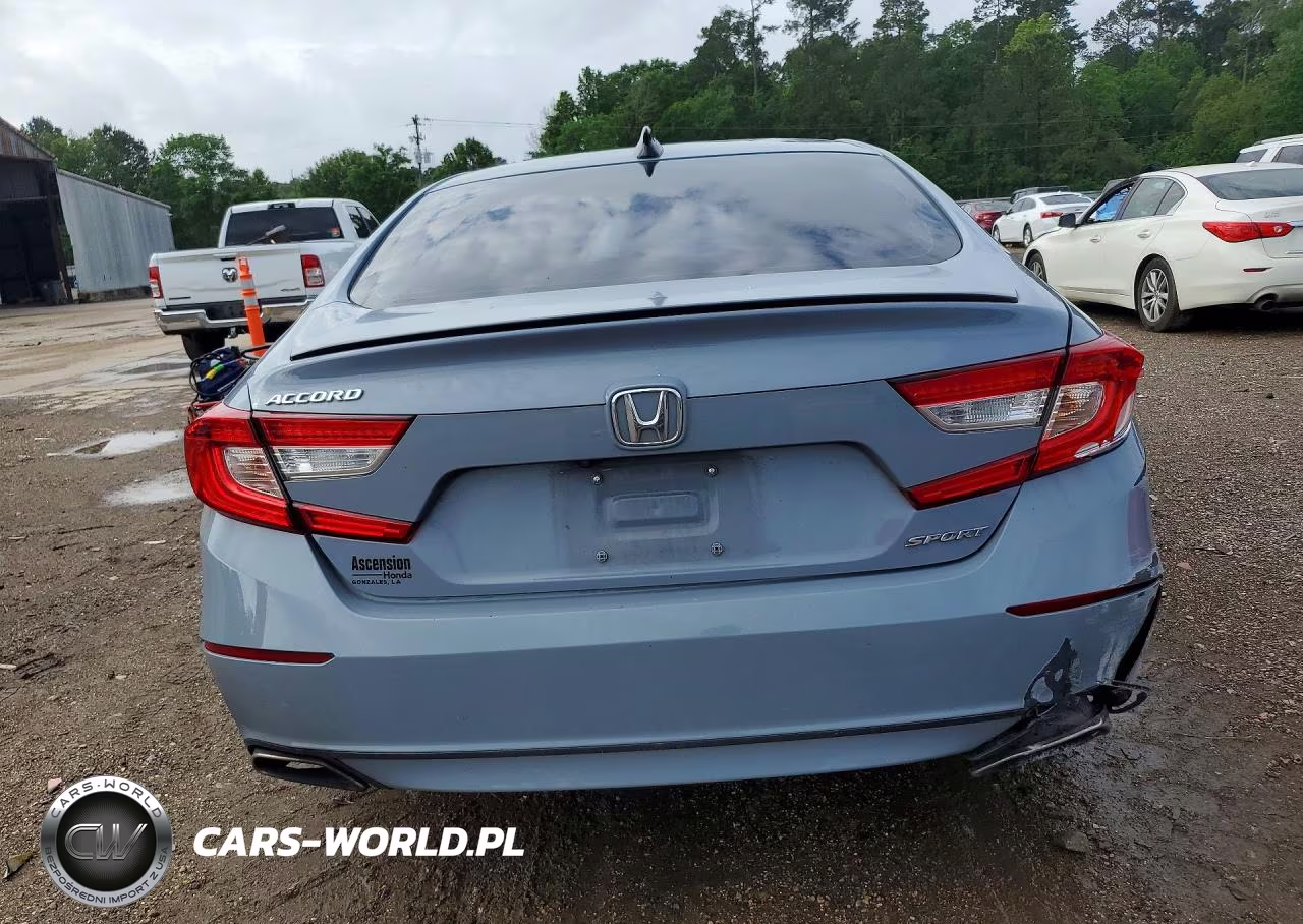 2021 Honda Accord Sport VIN:1HGCV1F31MA122566 - 6