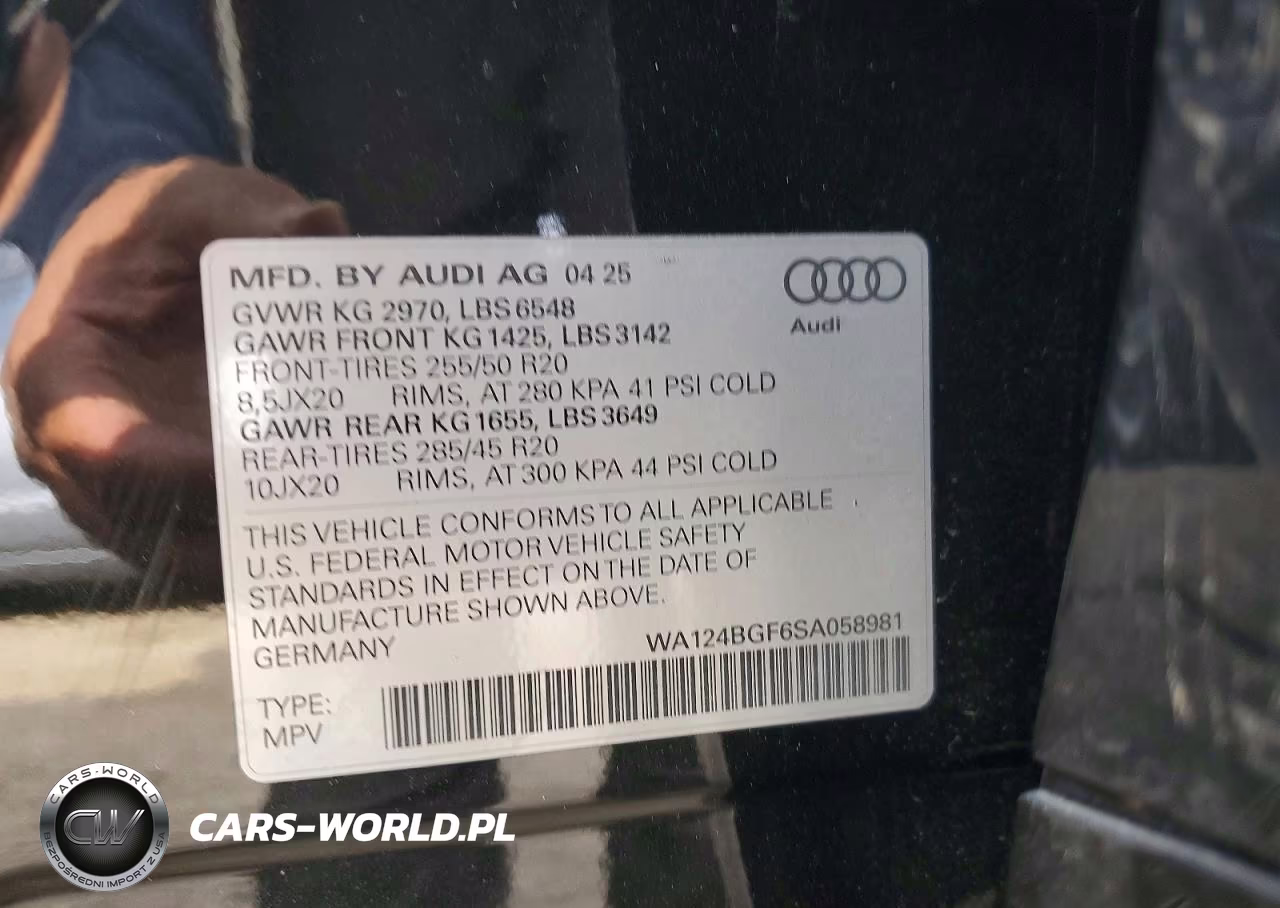 2025 Audi Q6 E-Tron Premium Plus VIN:WA124BGF6SA058981 - 13