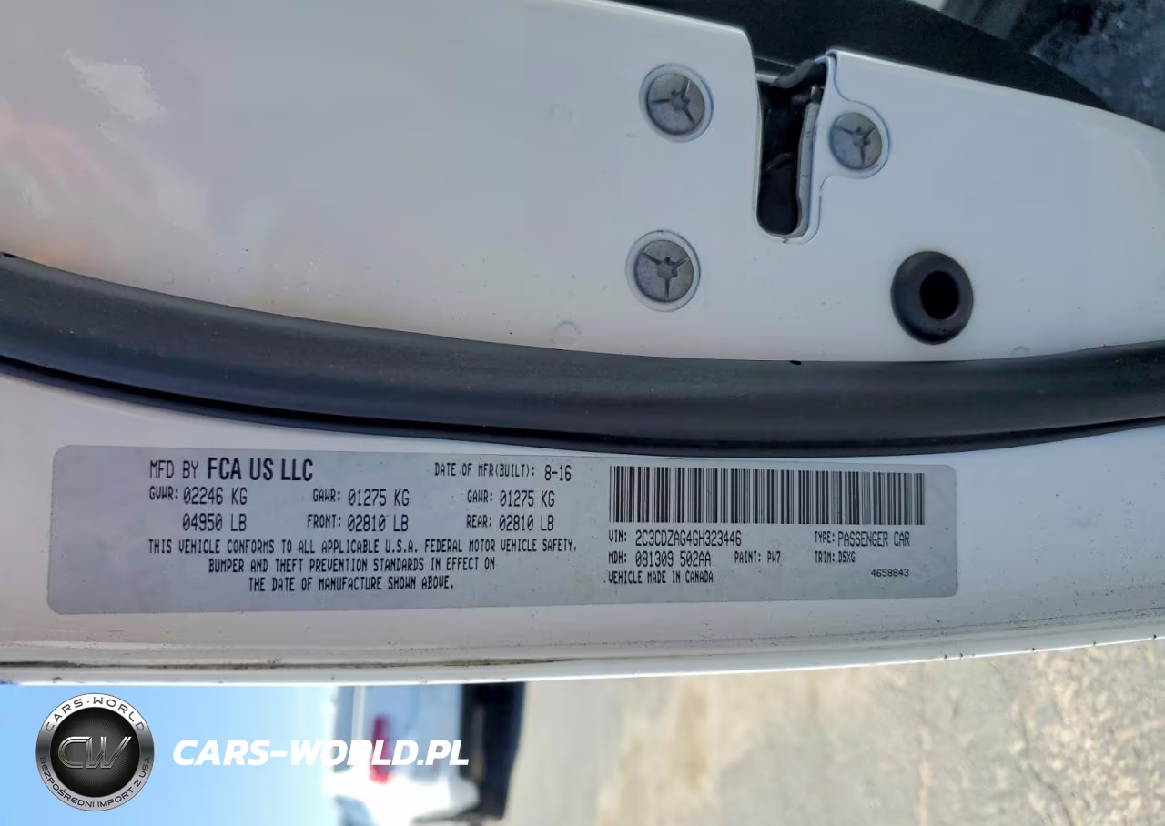 2016 Dodge Challenger Sxt VIN:2C3CDZAG4GH323446 - 12