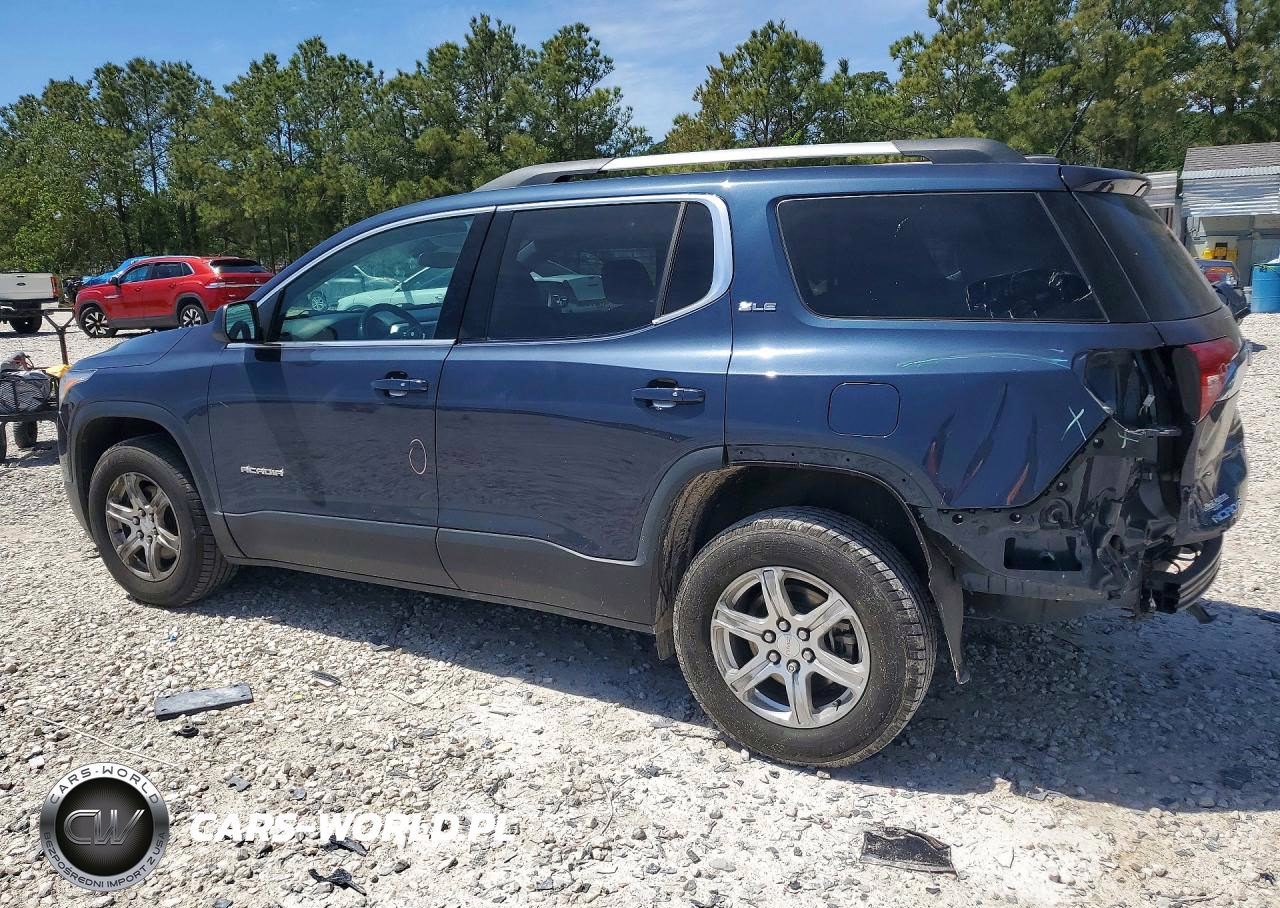 2019 GMC Acadia Sle VIN:1GKKNKLA4KZ263167 - 2