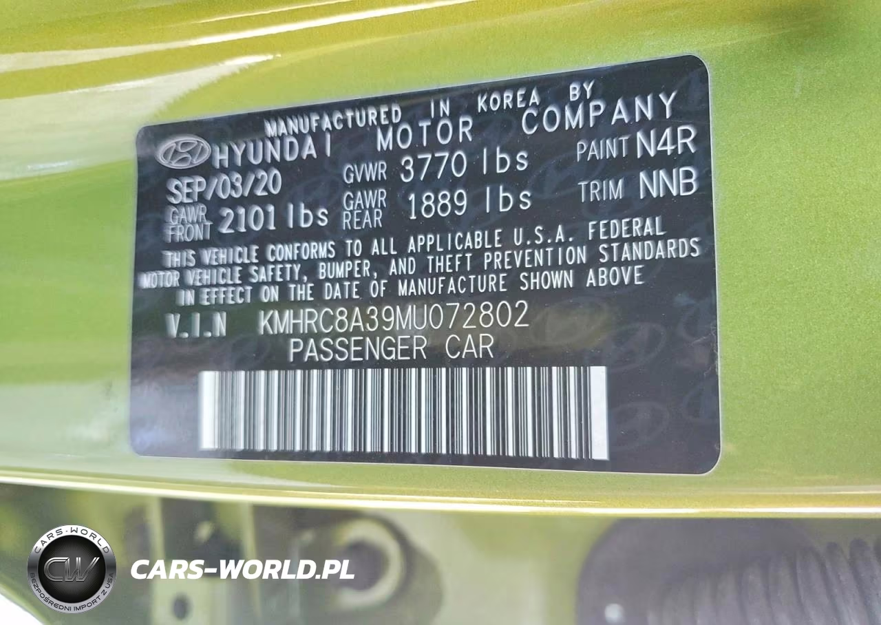 2021 Hyundai Venue Sel VIN:KMHRC8A39MU072802 - 14