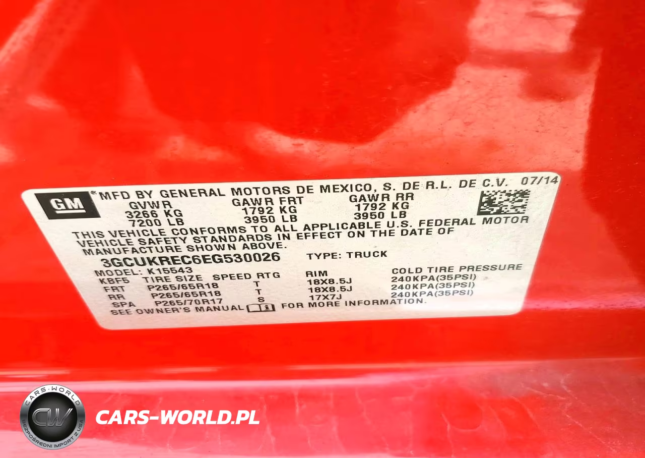 2014 Chevrolet Silverado K1500 Lt VIN:3GCUKREC6EG530026 - 12