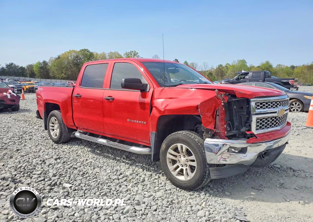 2014 Chevrolet Silverado K1500 Lt VIN:3GCUKREC6EG530026 - 4