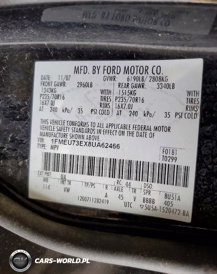 2008 Ford Explorer Xlt VIN:1FMEU73EX8UA62466 - 13