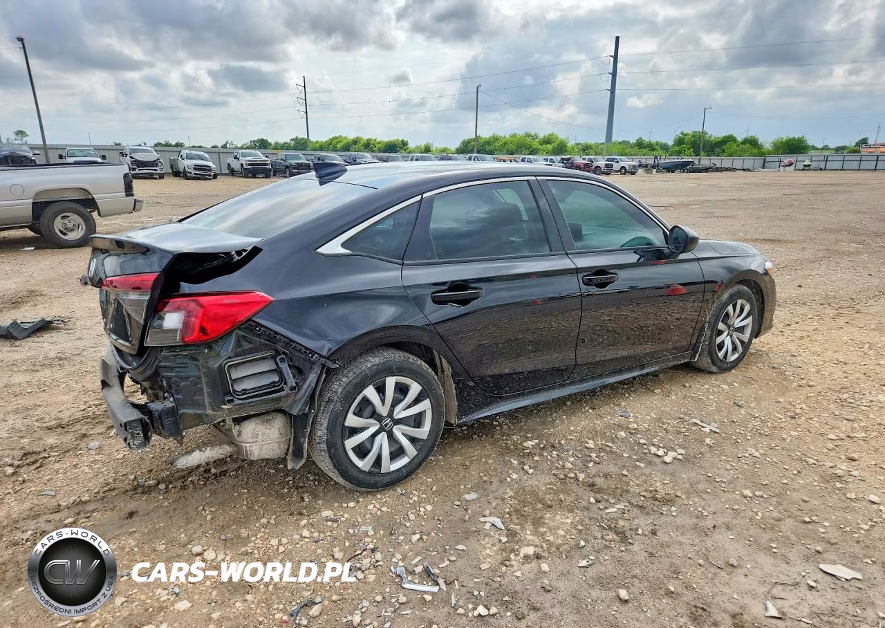 2023 Honda Civic Lx VIN:2HGFE2F22PH538982 - 3
