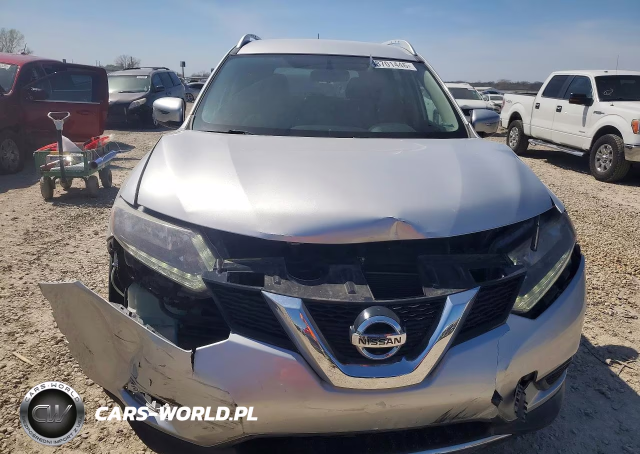 2016 Nissan Rogue Sv VIN:KNMAT2MV6GP646920 - 5