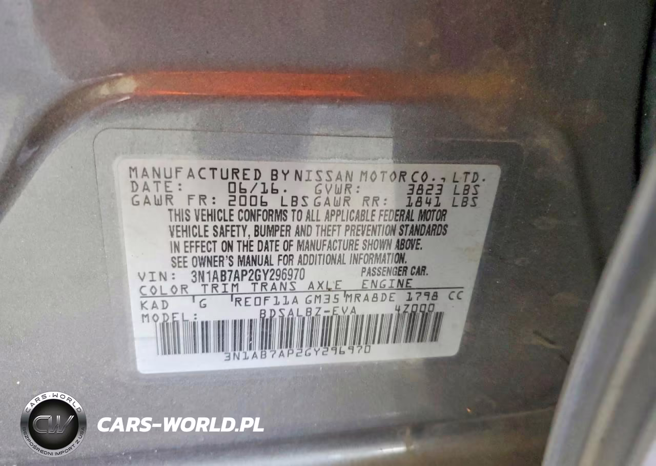 2016 Nissan Sentra S VIN:3N1AB7AP2GY296970 - 12