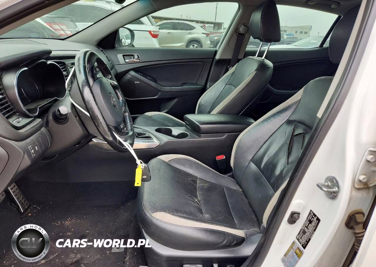 2012 Kia Optima Sx Turbo VIN:5XXGR4A64CG015649 - 7