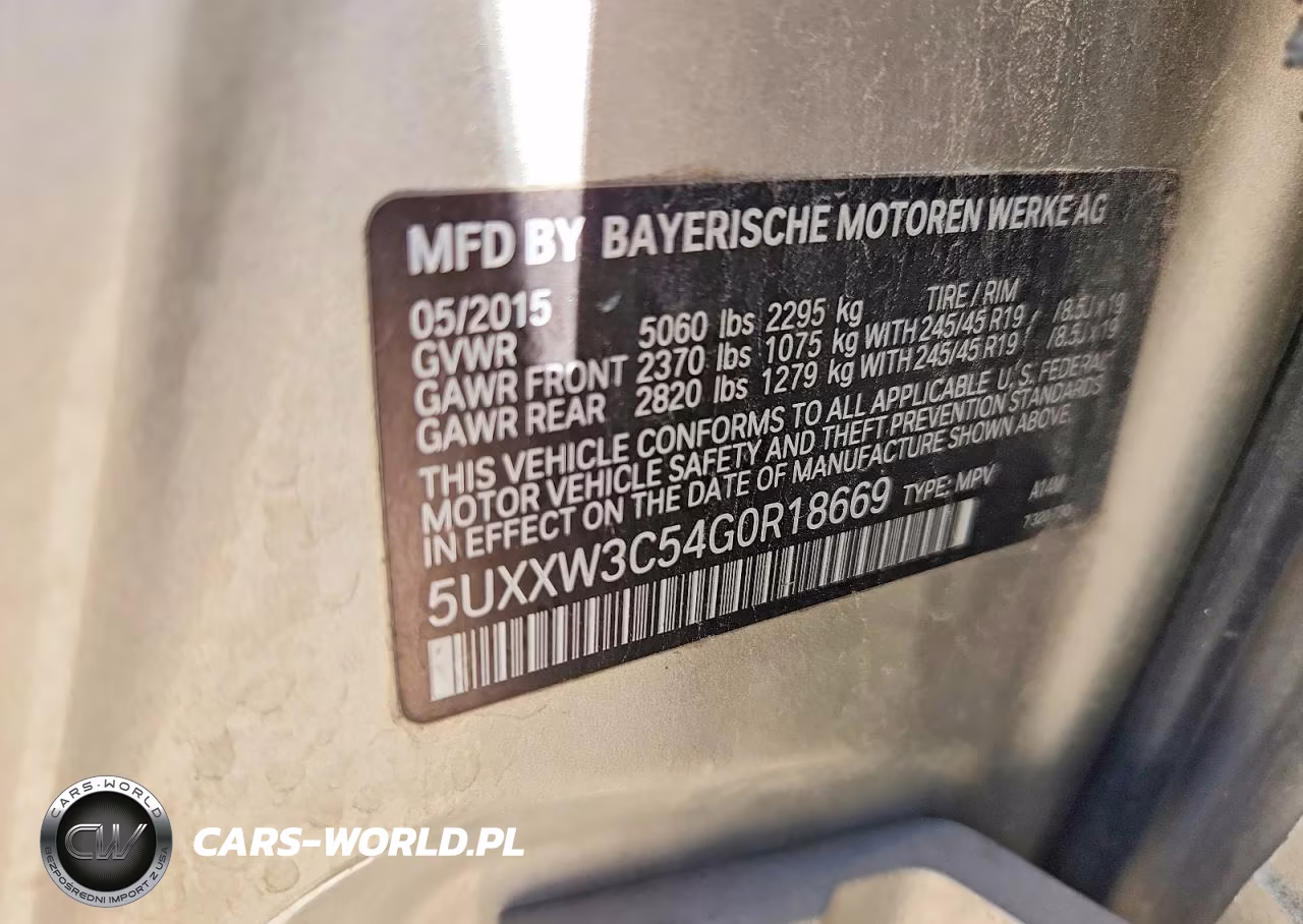 2016 BMW X4 xDrive28I VIN:5UXXW3C54G0R18669 - 12