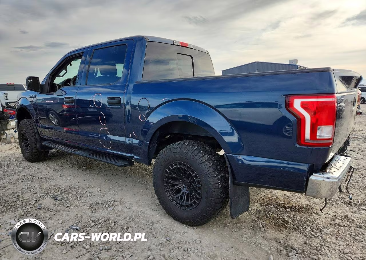 2017 Ford F150 Supercrew VIN:1FTEW1E83HFA36606 - 2