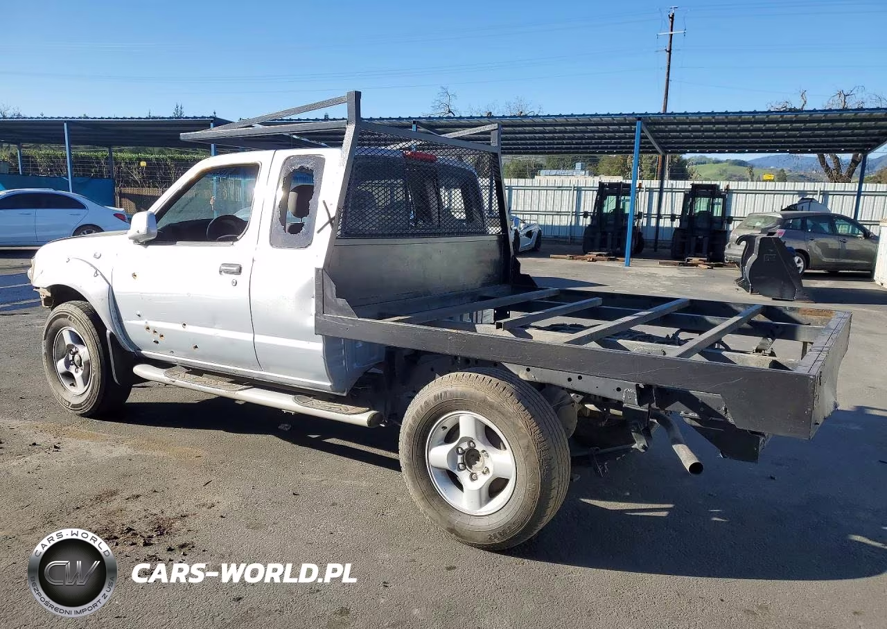 2001 Nissan Frontier Flatbed Truck VIN:1N6ED26T81C329369 - 2