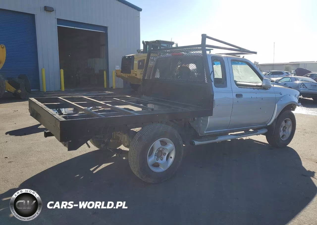 2001 Nissan Frontier Flatbed Truck VIN:1N6ED26T81C329369 - 3