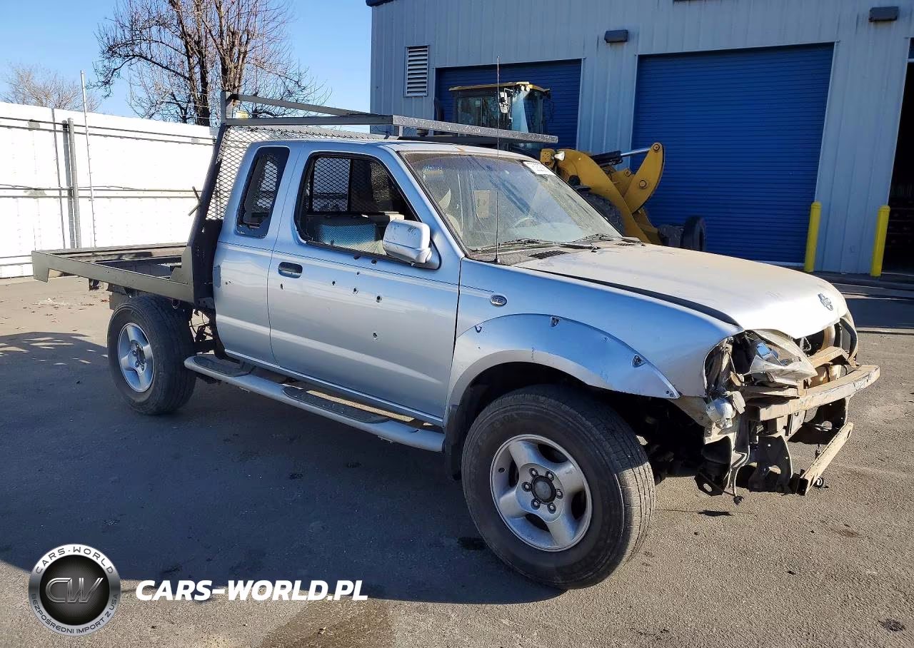 2001 Nissan Frontier Flatbed Truck VIN:1N6ED26T81C329369 - 4