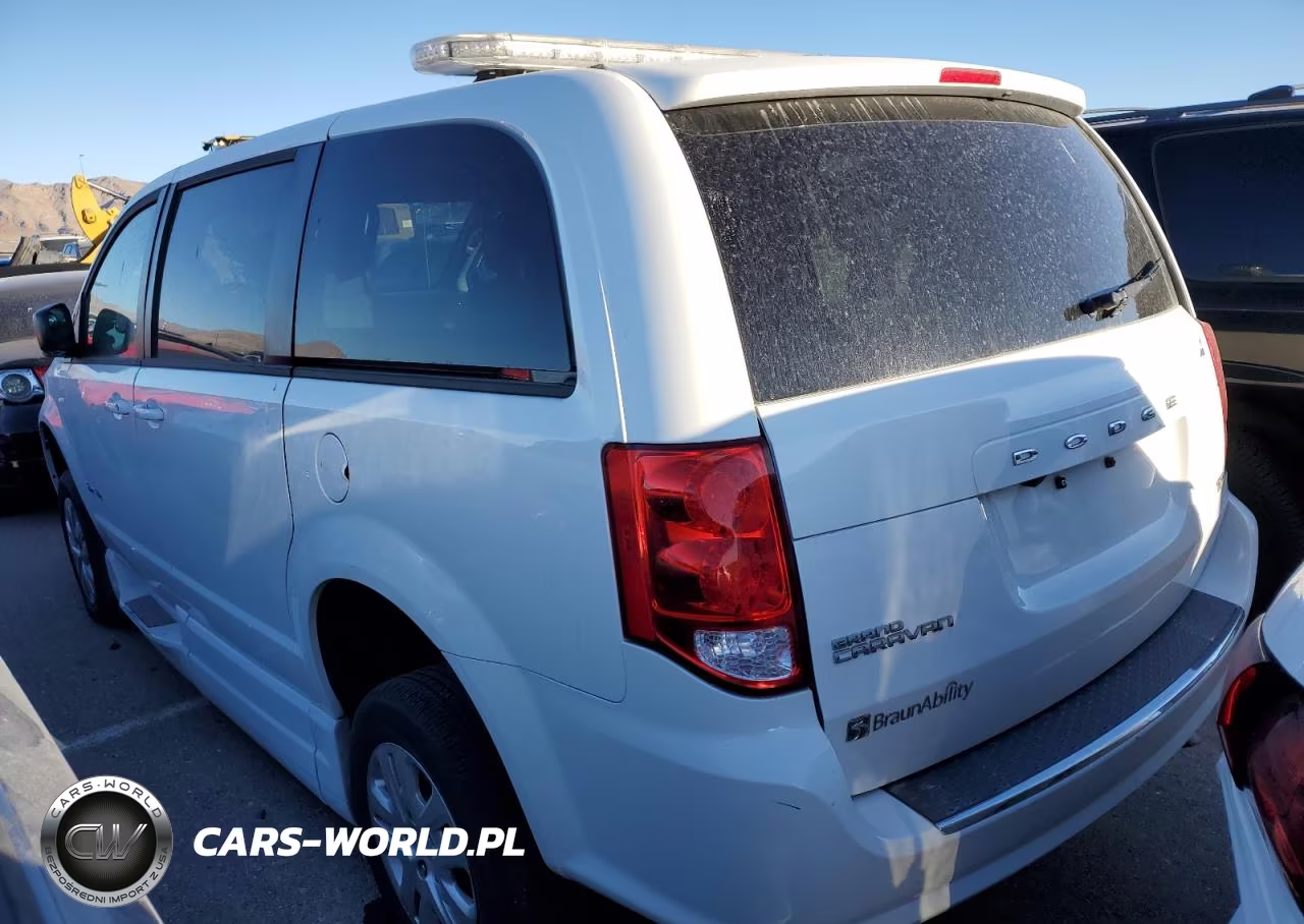 2018 Dodge Grand Caravan Se VIN:2C7WDGBGXJR216708 - 2
