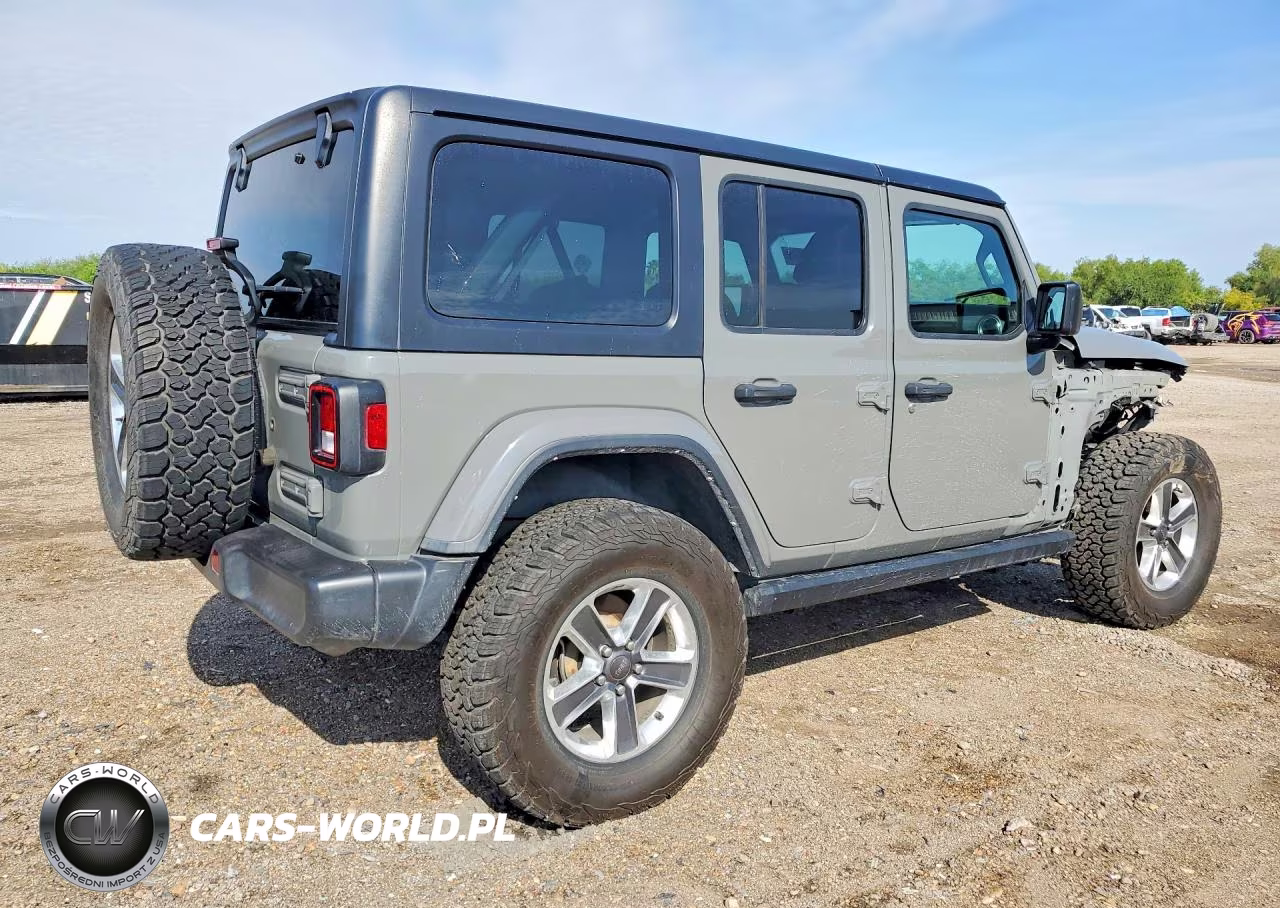 2023 Jeep Wrangler Sahara VIN:1C4HJXENXPW529816 - 3