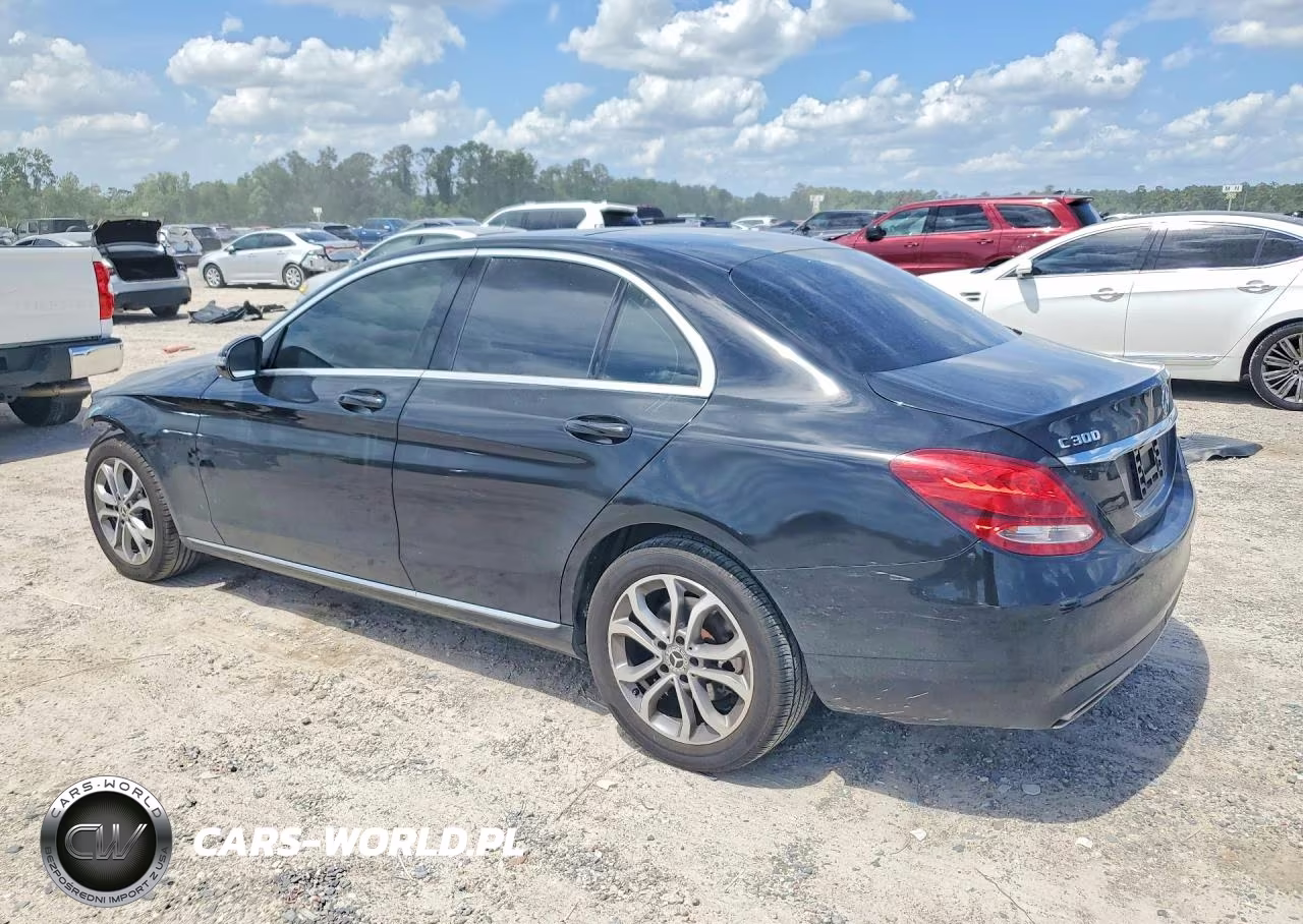 2017 Mercedes-Benz C 300 4Matic VIN:55SWF4KB1HU216627 - 2