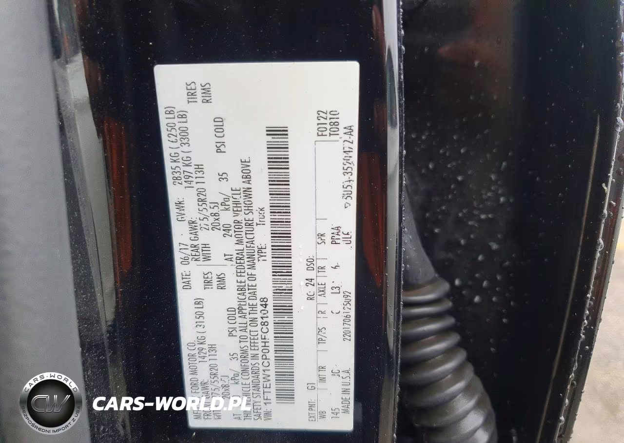 2017 Ford F150 Supercrew VIN:1FTEW1CP0HFC81048 - 13