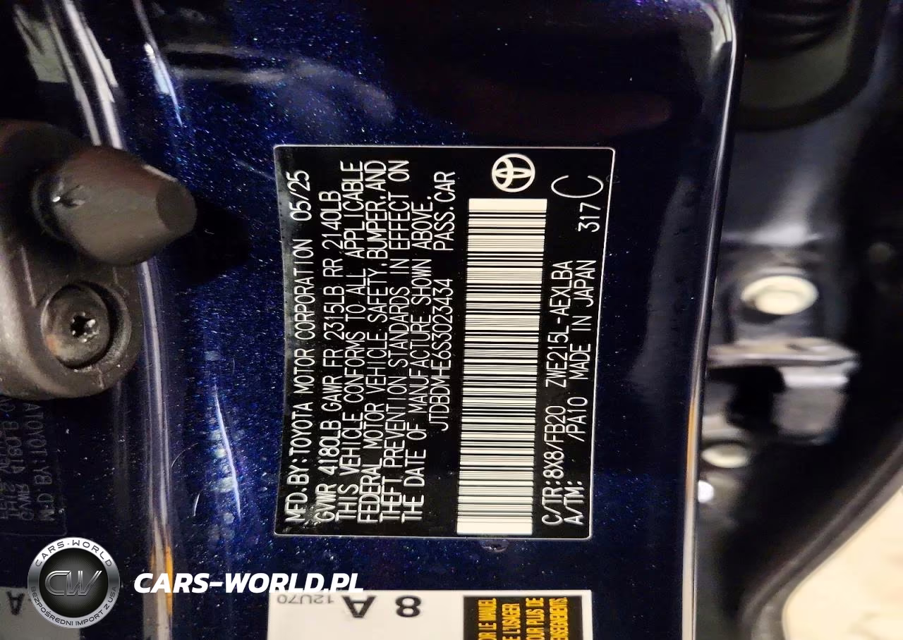2025 Toyota Corolla Hybrid Le VIN:JTDBDMHE6S3023434 - 12