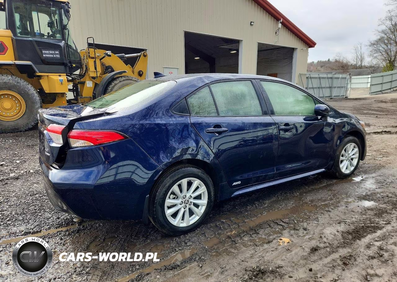 2025 Toyota Corolla Hybrid Le VIN:JTDBDMHE6S3023434 - 3