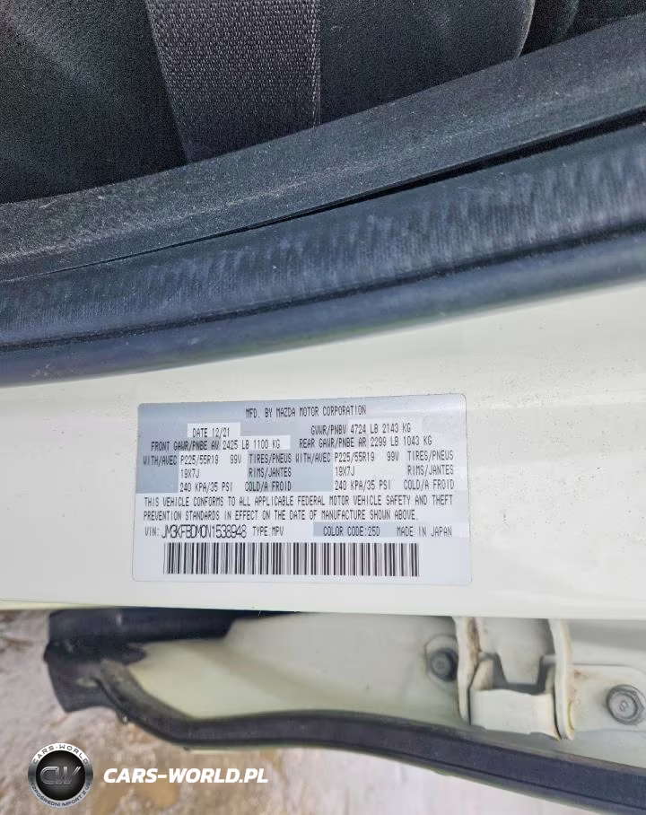 2022 Mazda Cx-5 Premium VIN:JM3KFBDM0N1538948 - 14