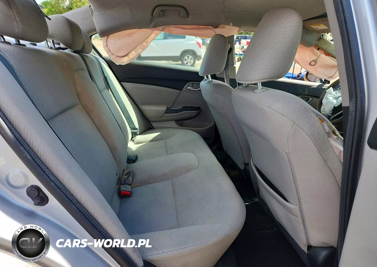 2013 Honda Civic Lx VIN:2HGFB2F59DH505542 - 10