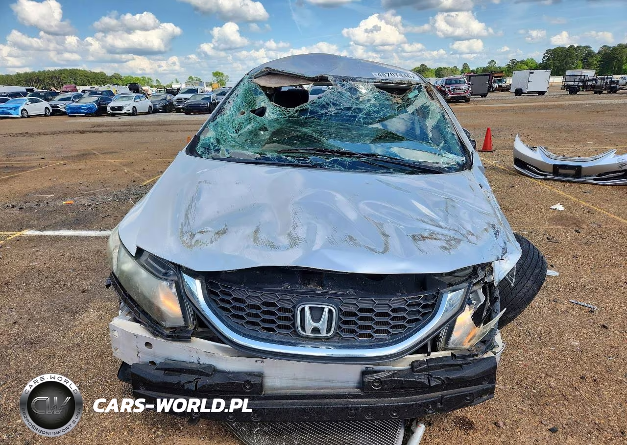 2013 Honda Civic Lx VIN:2HGFB2F59DH505542 - 5