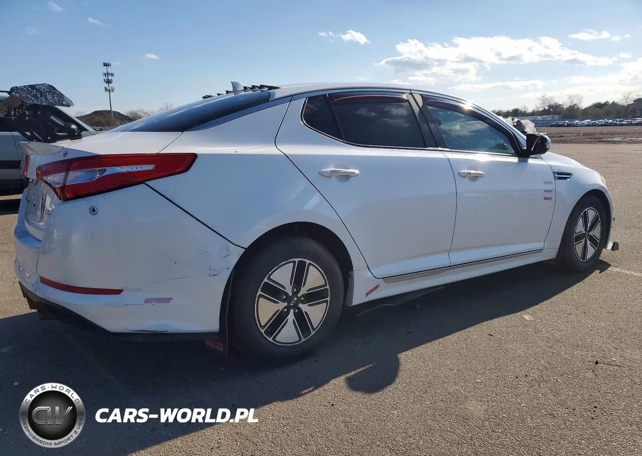 2012 Kia Optima Hybrid Lx VIN:KNAGM4AD7C5027552 - 3