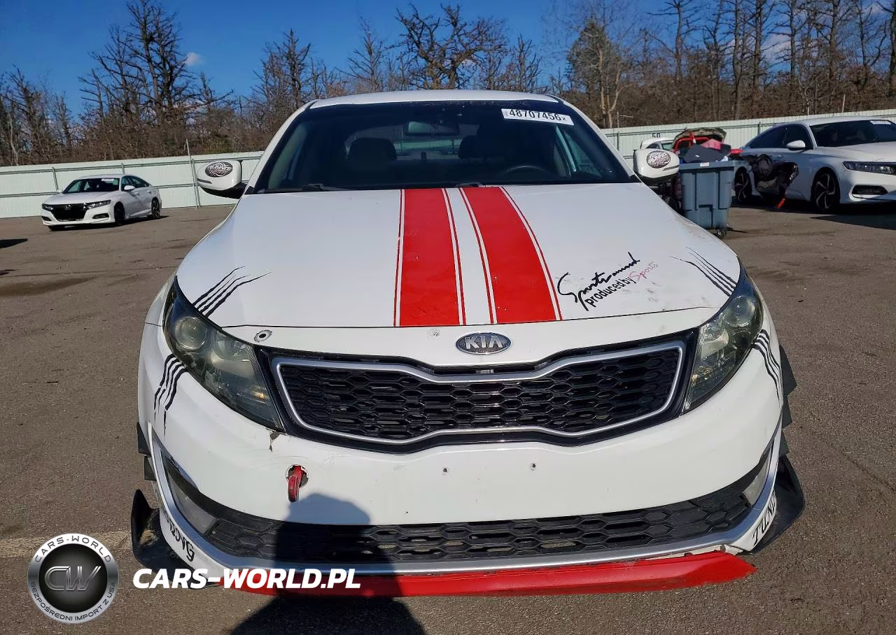 2012 Kia Optima Hybrid Lx VIN:KNAGM4AD7C5027552 - 5