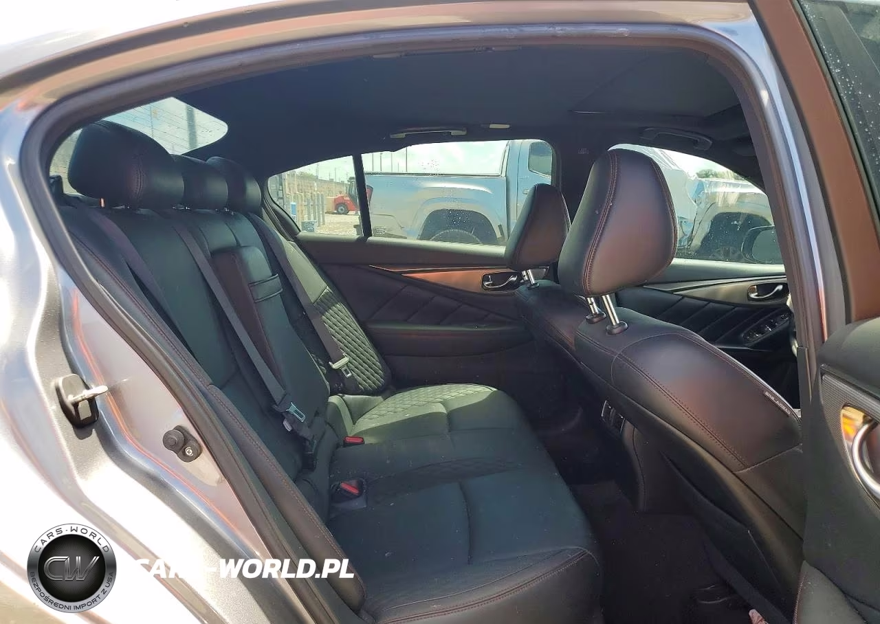 2019 Infiniti Q50 Red Sport 400 VIN:JN1FV7AP2KM760428 - 10