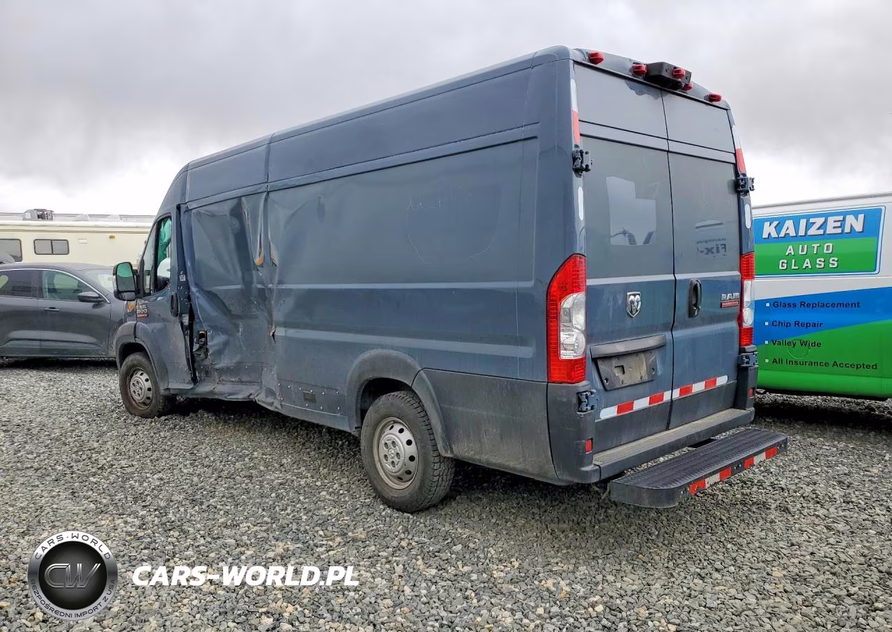 2021 Ram Promaster 3500 Delivery Van VIN:3C6FRVJG1ME503033 - 2