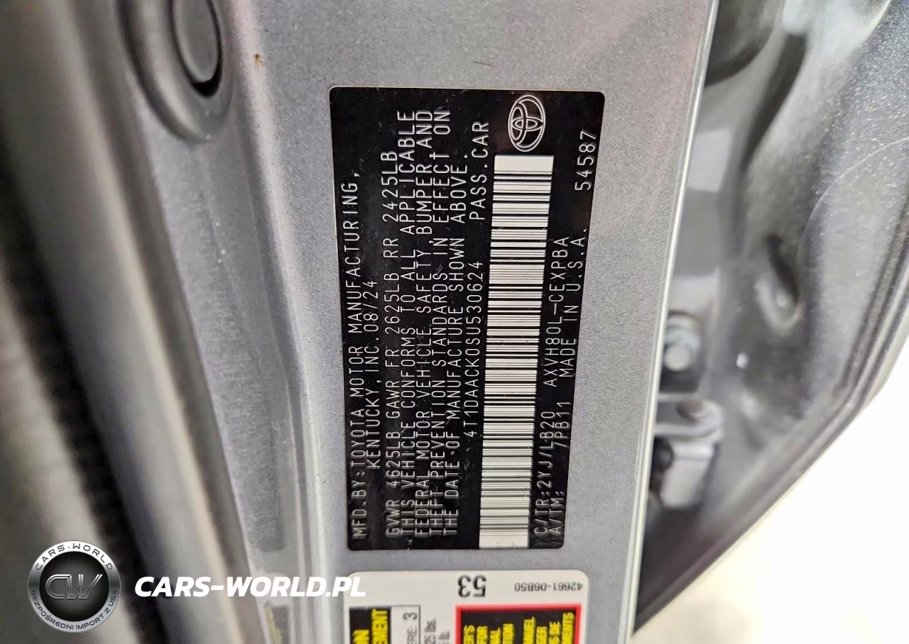 2025 Toyota Camry Xse VIN:4T1DAACK0SU530624 - 12