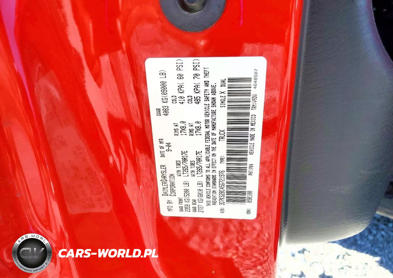 2005 Dodge Ram 2500 St VIN:3D7KS28C45G721976 - 13