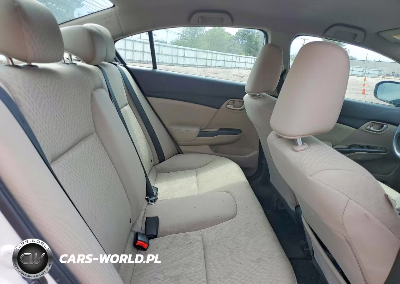 2014 Honda Civic Lx VIN:19XFB2F55EE022870 - 10