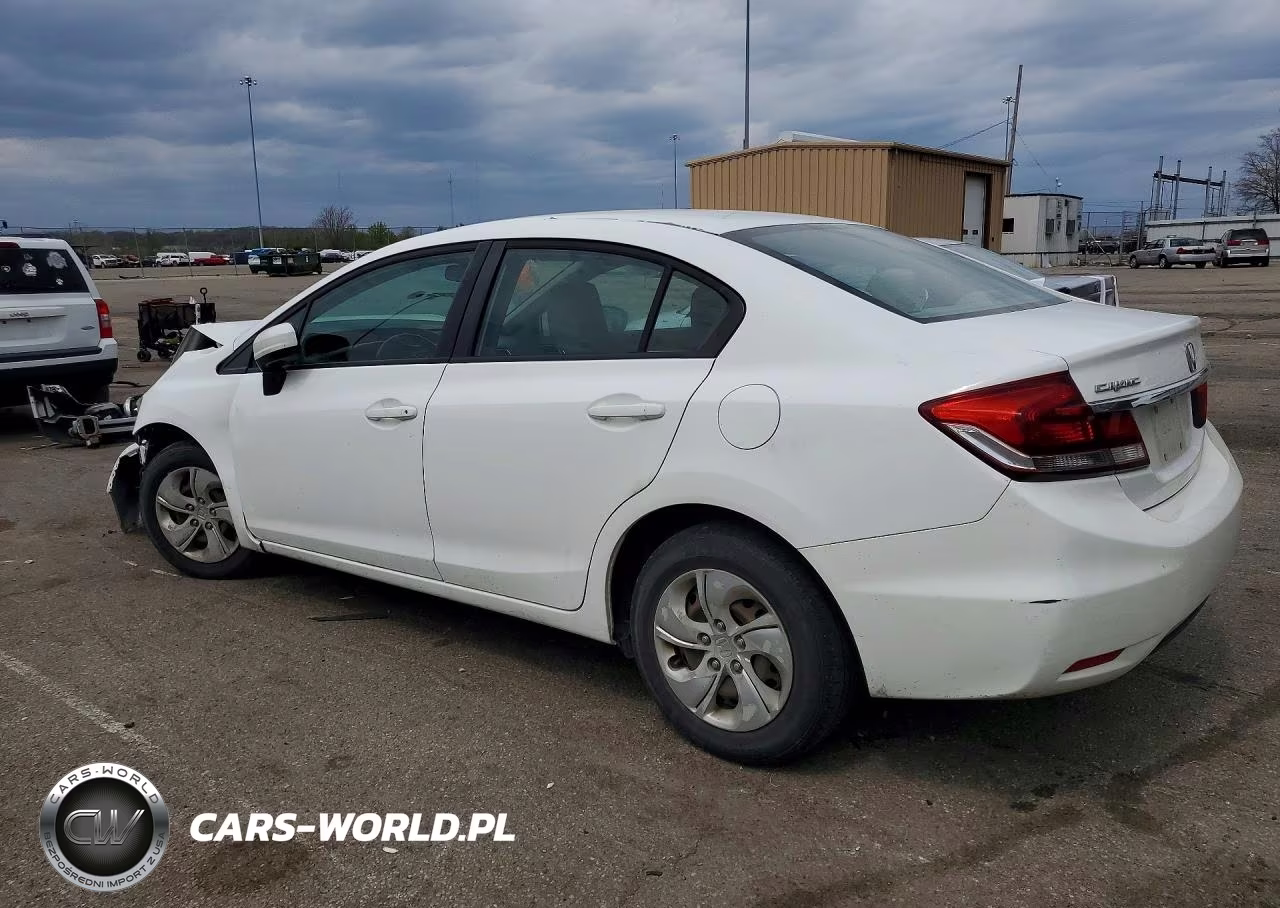 2014 Honda Civic Lx VIN:19XFB2F55EE022870 - 2