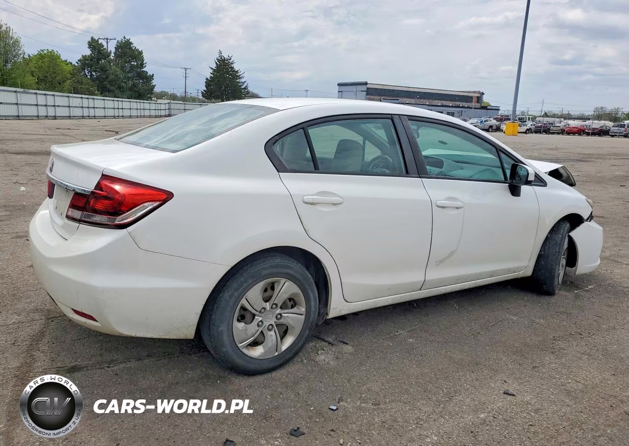 2014 Honda Civic Lx VIN:19XFB2F55EE022870 - 3