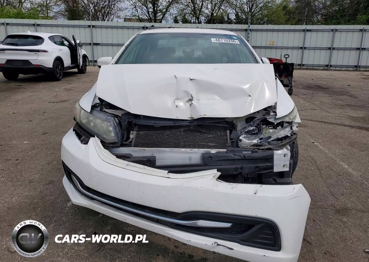 2014 Honda Civic Lx VIN:19XFB2F55EE022870 - 5