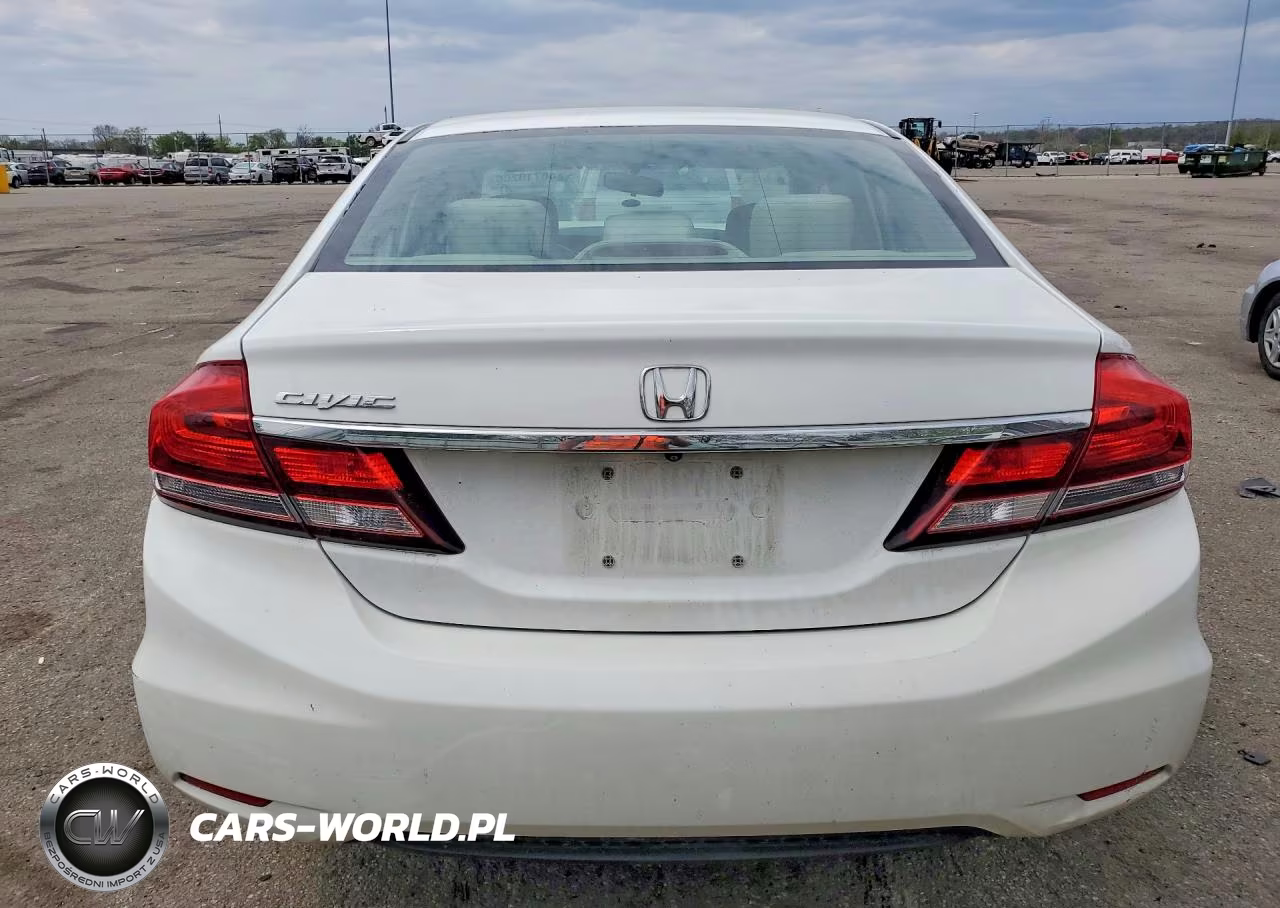 2014 Honda Civic Lx VIN:19XFB2F55EE022870 - 6