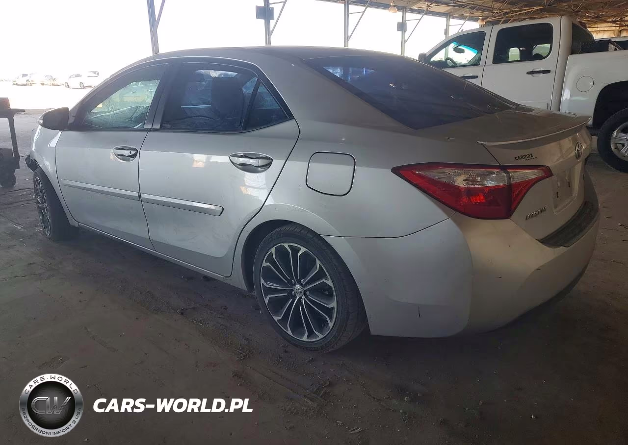 2015 Toyota Corolla S Plus VIN:5YFBURHEXFP266755 - 2
