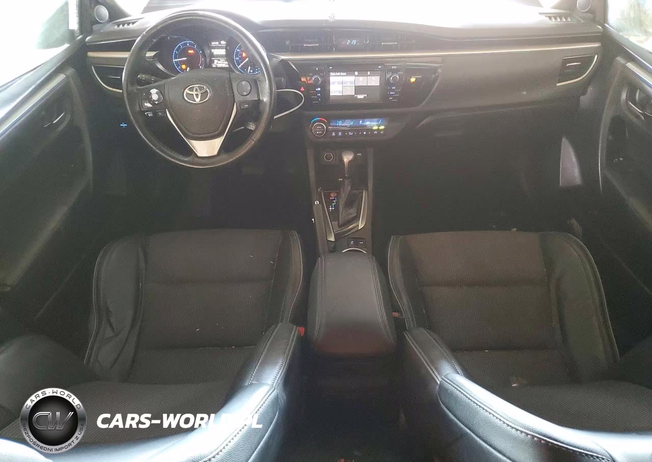 2015 Toyota Corolla S Plus VIN:5YFBURHEXFP266755 - 8