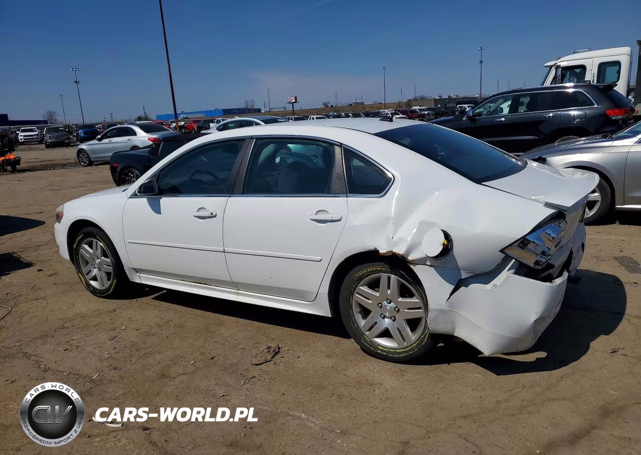 2012 Chevrolet Impala Lt VIN:2G1WB5E30C1332218 - 2
