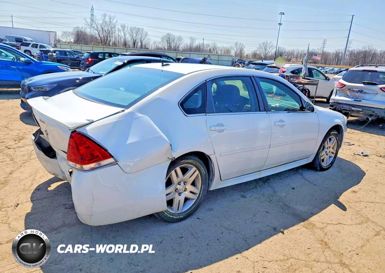 2012 Chevrolet Impala Lt VIN:2G1WB5E30C1332218 - 3