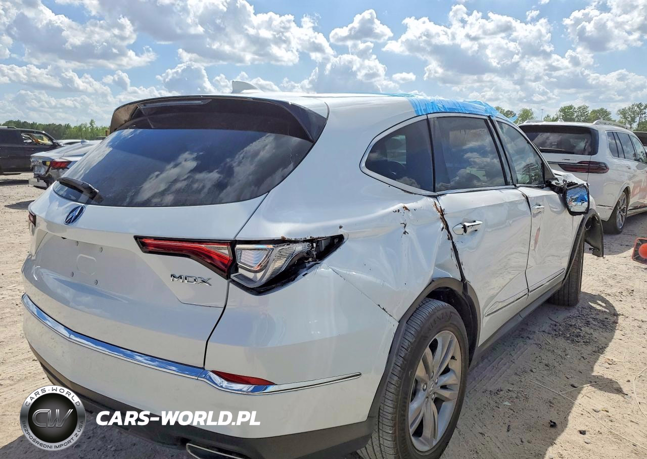 2024 Acura Mdx VIN:5J8YD9H32RL001819 - 3