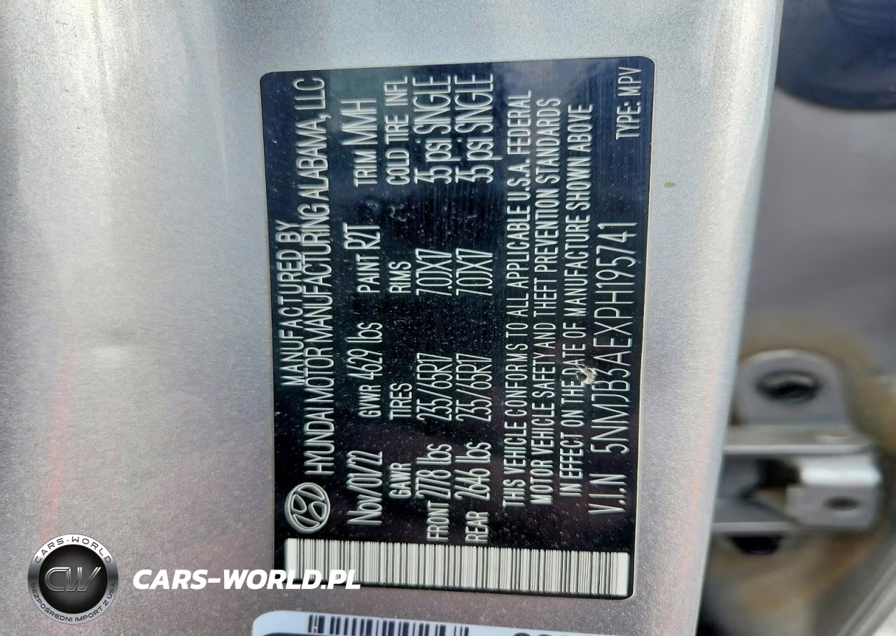 2023 Hyundai Tucson Sel VIN:5NMJB3AEXPH195741 - 13