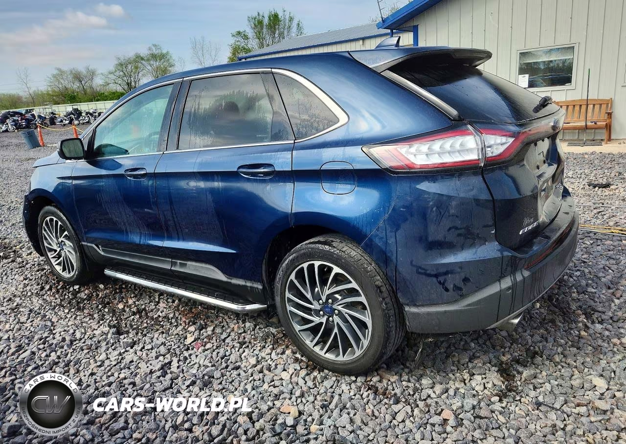 2017 Ford Edge Sel VIN:2FMPK4J80HBB45940 - 2