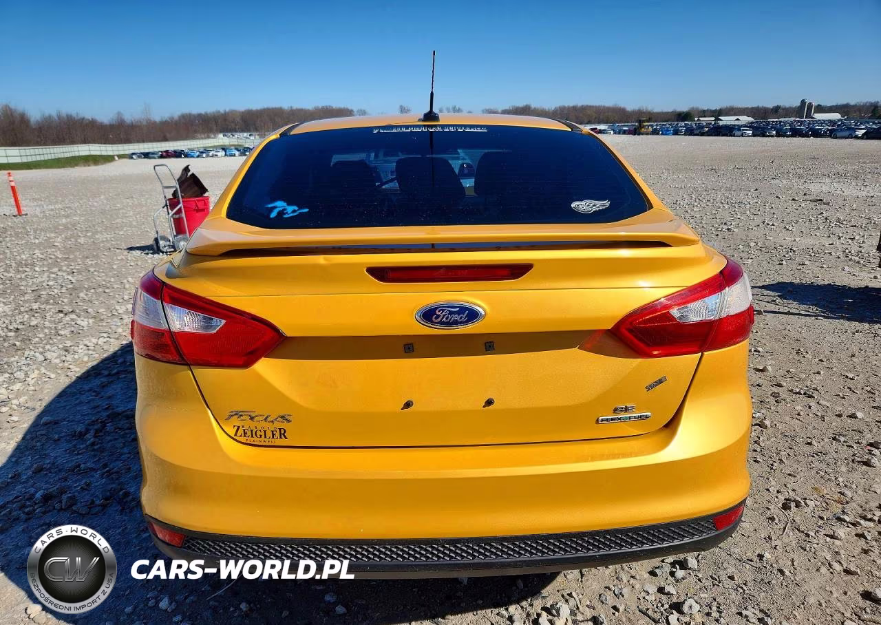 2012 Ford Focus Se VIN:1FAHP3F23CL427884 - 6