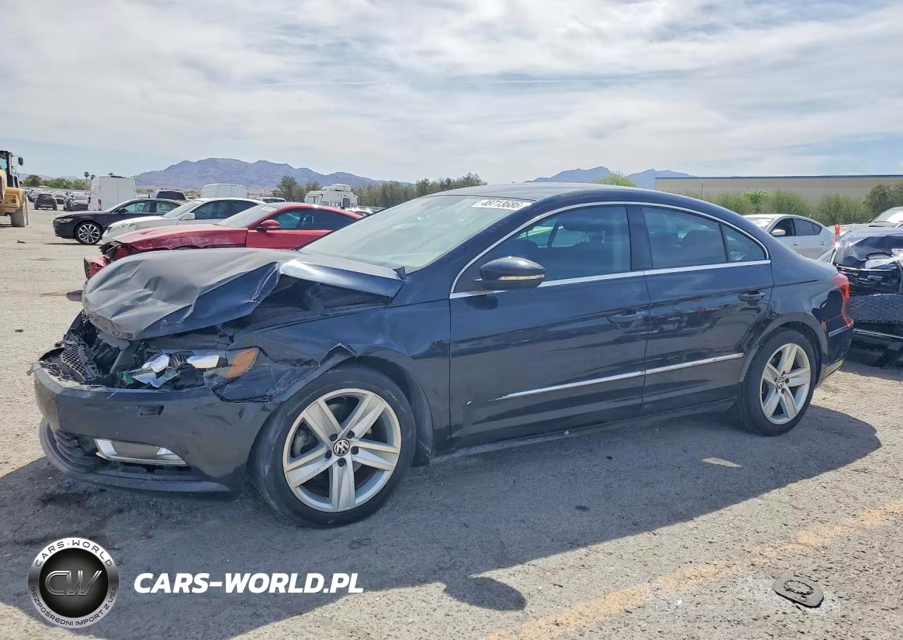 2013 Volkswagen Cc Sport VIN:WVWBP7ANXDE554761 - 1