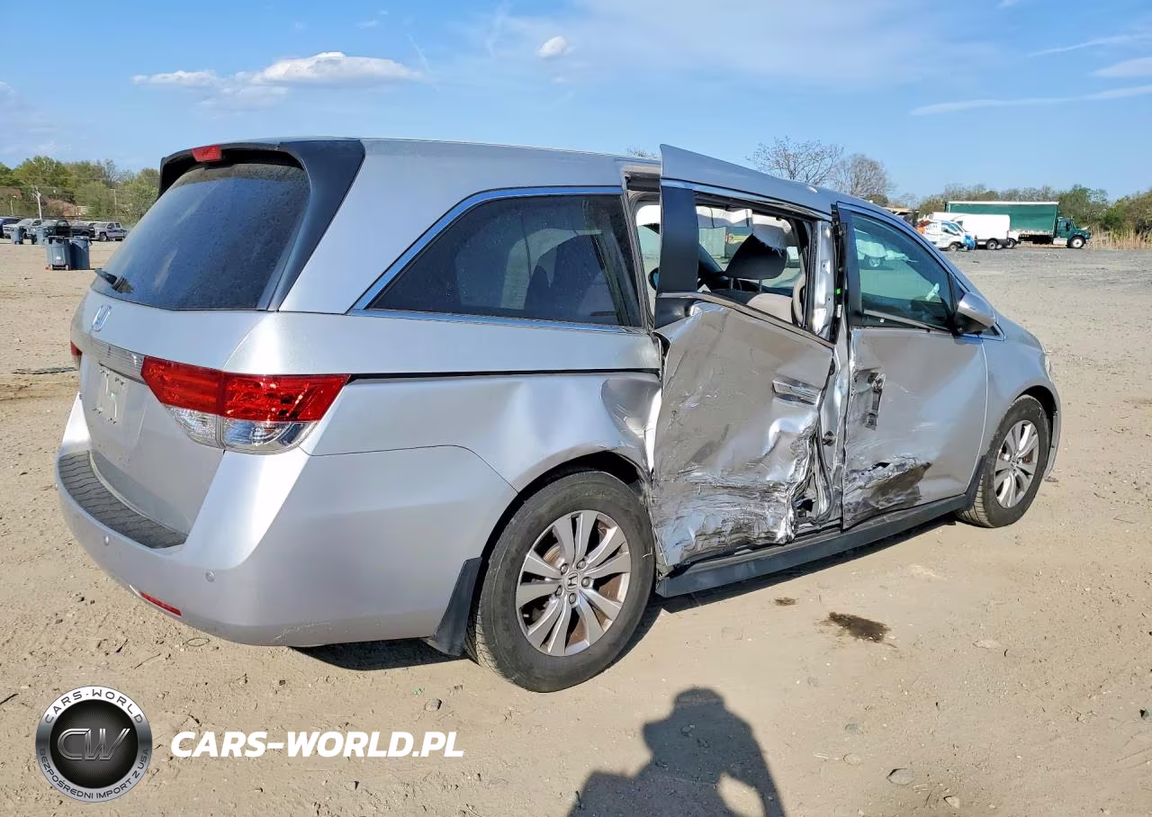 2014 Honda Odyssey Ex VIN:5FNRL5H44EB104275 - 3