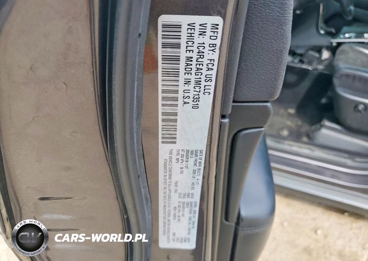 2021 Jeep Grand Cherokee Laredo VIN:1C4RJEAG1MC713510 - 12