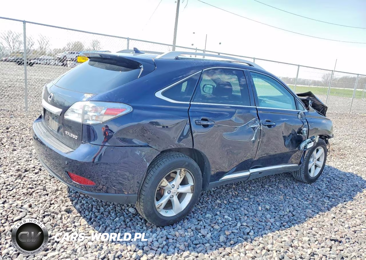 2010 Lexus Rx 350 VIN:2T2BK1BA3AC010734 - 3